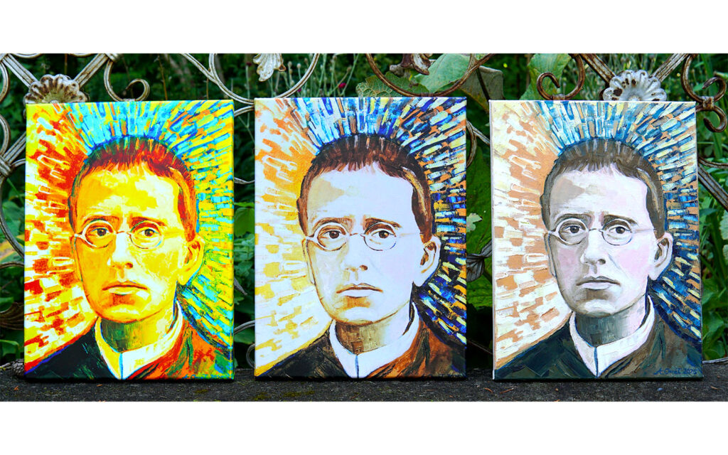 tryptyk o. Dolindo ławka